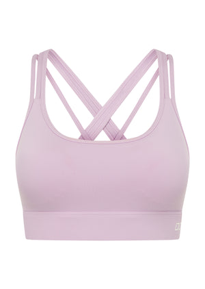 Lorna Jane Train Hard Max Support Sports Bra - Dusty Lilac