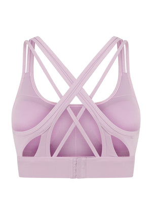 Lorna Jane Train Hard Max Support Sports Bra - Dusty Lilac