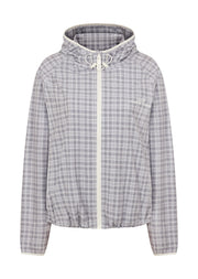 Lorna Jane Country Club Outdoor Rec Jacket - Grey Check