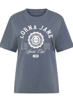 Lorna Jane Active Living Relaxed T-Shirt - Powder Grey