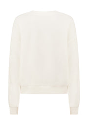 Lorna Jane Cosy Lounge Sweatshirt - Porcelain