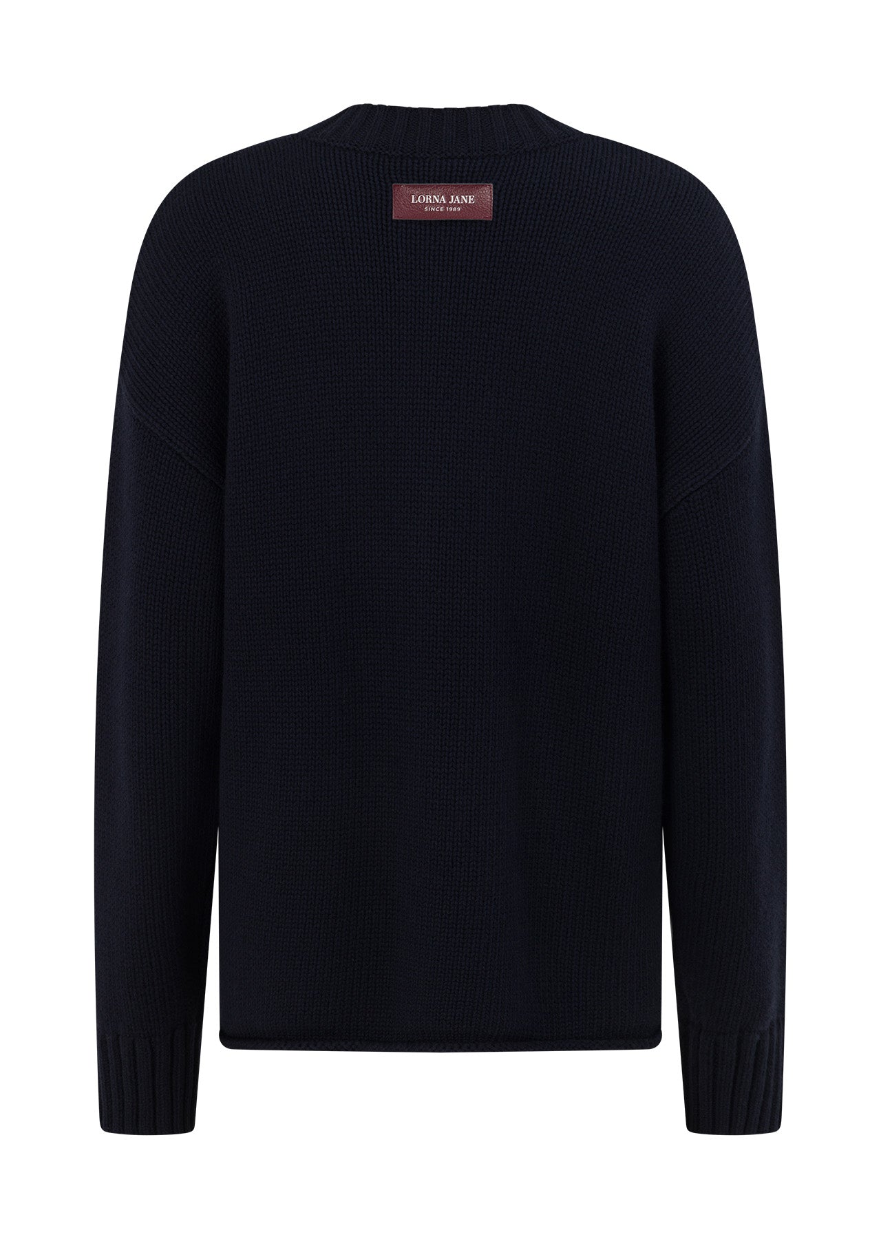 Lorna Jane Coastline Knit Jumper - Midnight Blue
