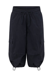Lorna Jane Go-To Cropped Cargo Pants - Midnight Blue