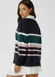 Lorna Jane Offshore Heritage Polo - Heritage Stripe