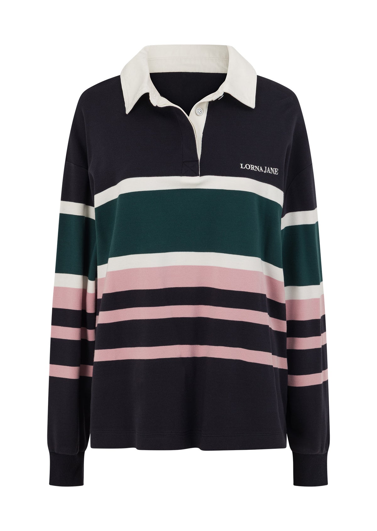 Lorna Jane Offshore Heritage Polo - Heritage Stripe
