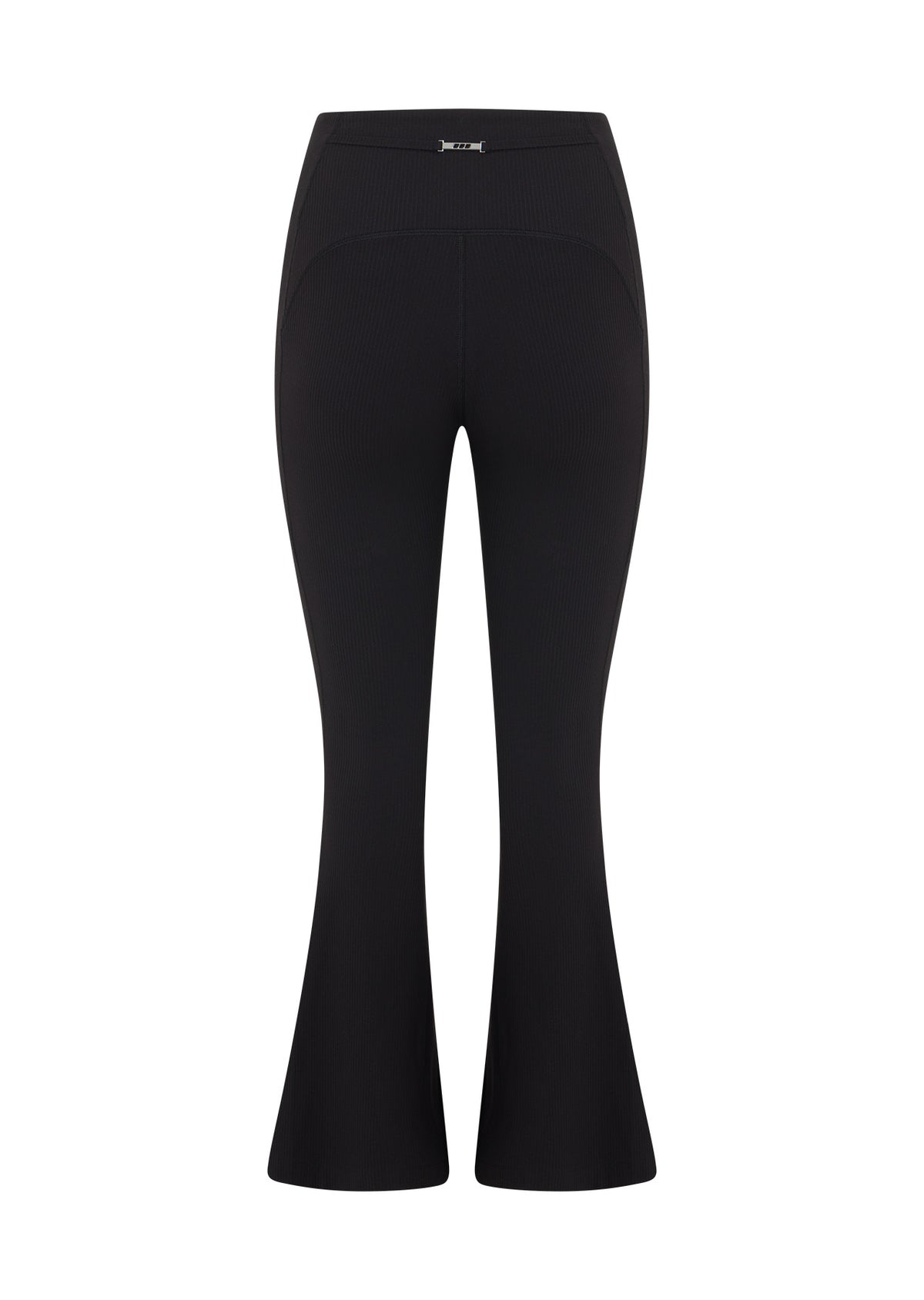 Lorna Jane Irresistible Stomach Support Rib Flared Leggings - Black