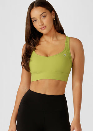 Lorna Jane Possibility Sports Bra - Dark Sage