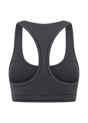 Lorna Jane Fade Out Washed Sports Bra - Washed Black