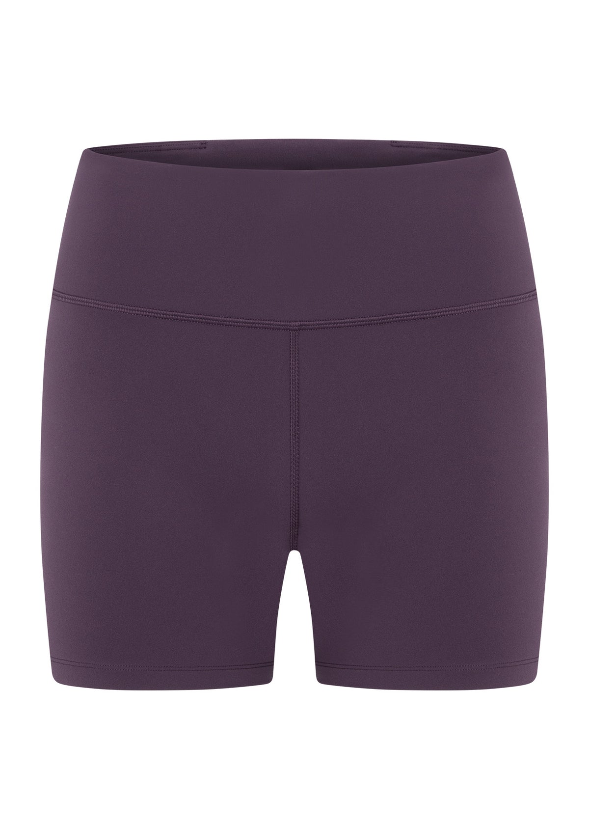 Lorna Jane Limited Edition Lotus No Chafe 12cm Bike Shorts - Midnight Plum