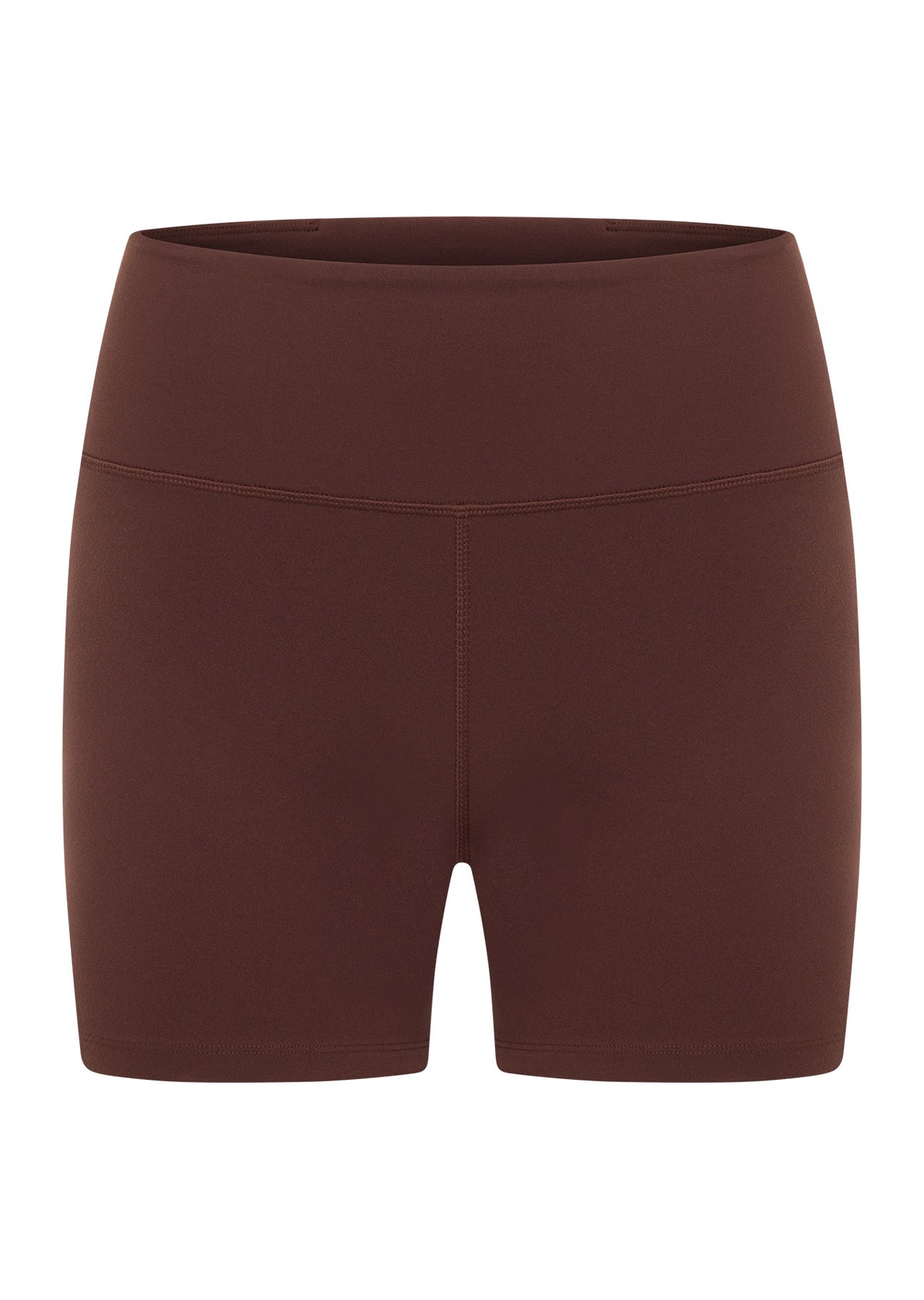 Lorna Jane Limited Edition Lotus No Chafe 12cm Bike Shorts - Truffle