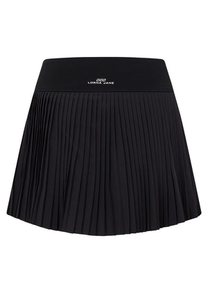 Lorna Jane Micro Pleat Active Skort - Black