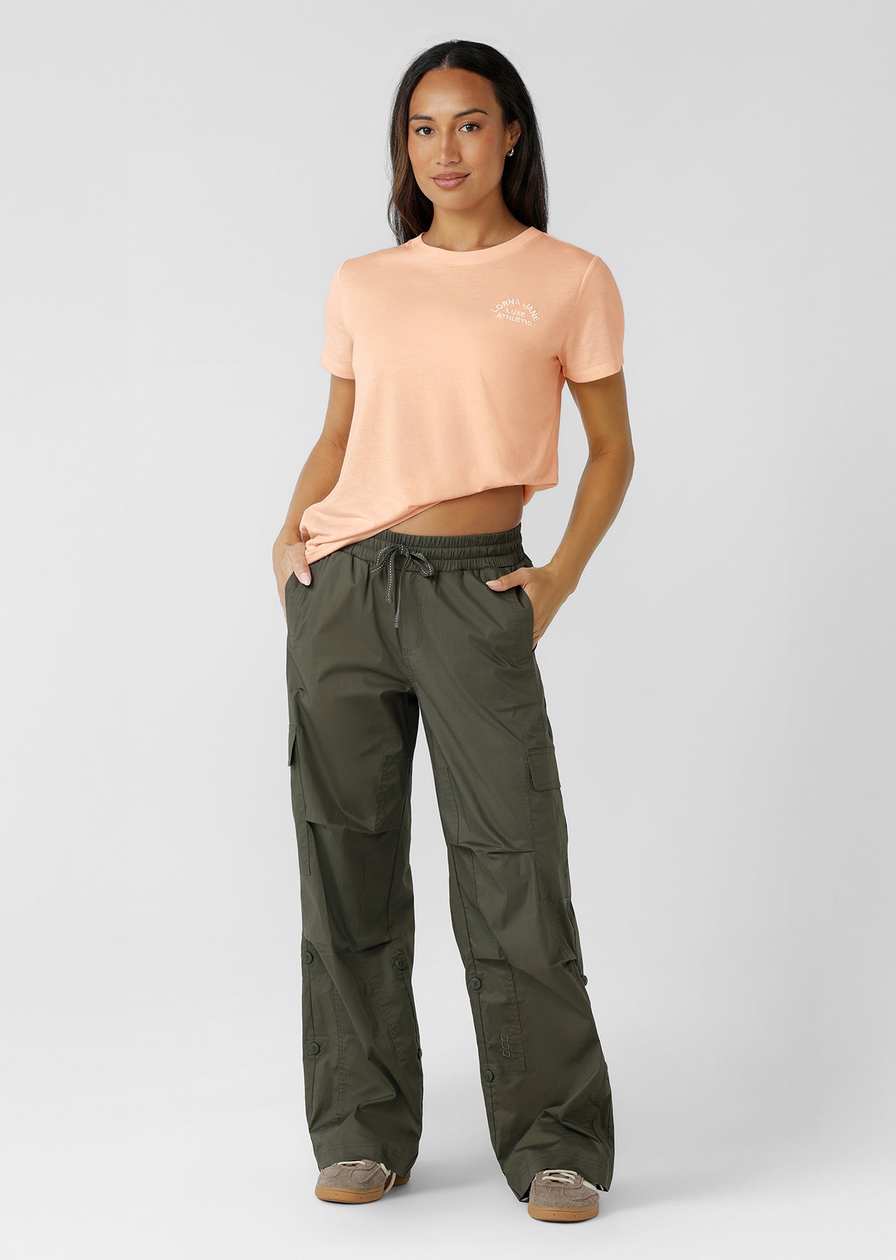 Flashdance Wide Leg Cargo Pants – Lorna Jane