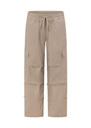 Lorna Jane Flashdance Wide Leg Cargo Pants - Latte