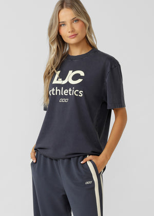 Lorna Jane LJC Athletics Washed T-Shirt - Washed Canyon
