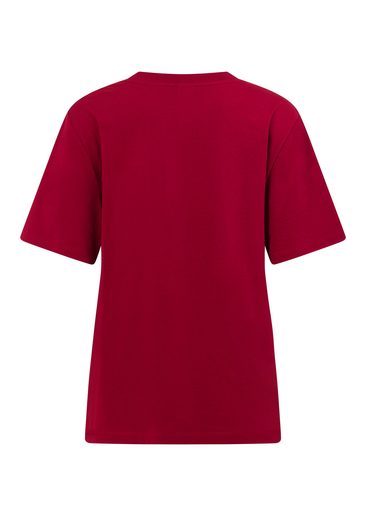 Lorna Jane Sweet Script Relaxed T-Shirt - Dark Red