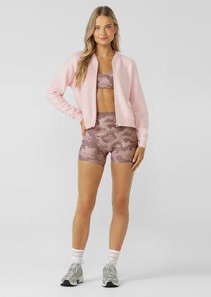 Lorna Jane Cute In Camo Sports Bra - Pink Camo Print