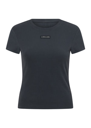 Lorna Jane Everyday Rib T-Shirt - Canyon
