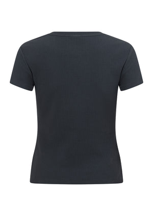 Lorna Jane Everyday Rib T-Shirt - Canyon