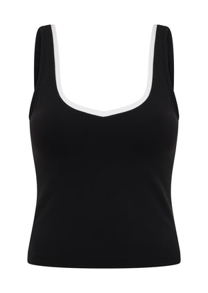 Lorna Jane Sleek Bra Tank Combo - Black