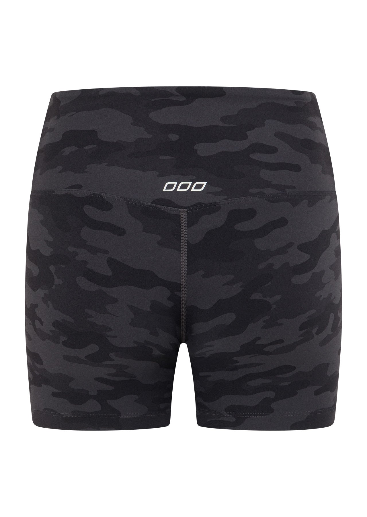 Lorna Jane Cute In Camo 12cm Bike Shorts - Black Camo Print