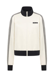 Lorna Jane Revival Zip Through Jacket - Porcelain