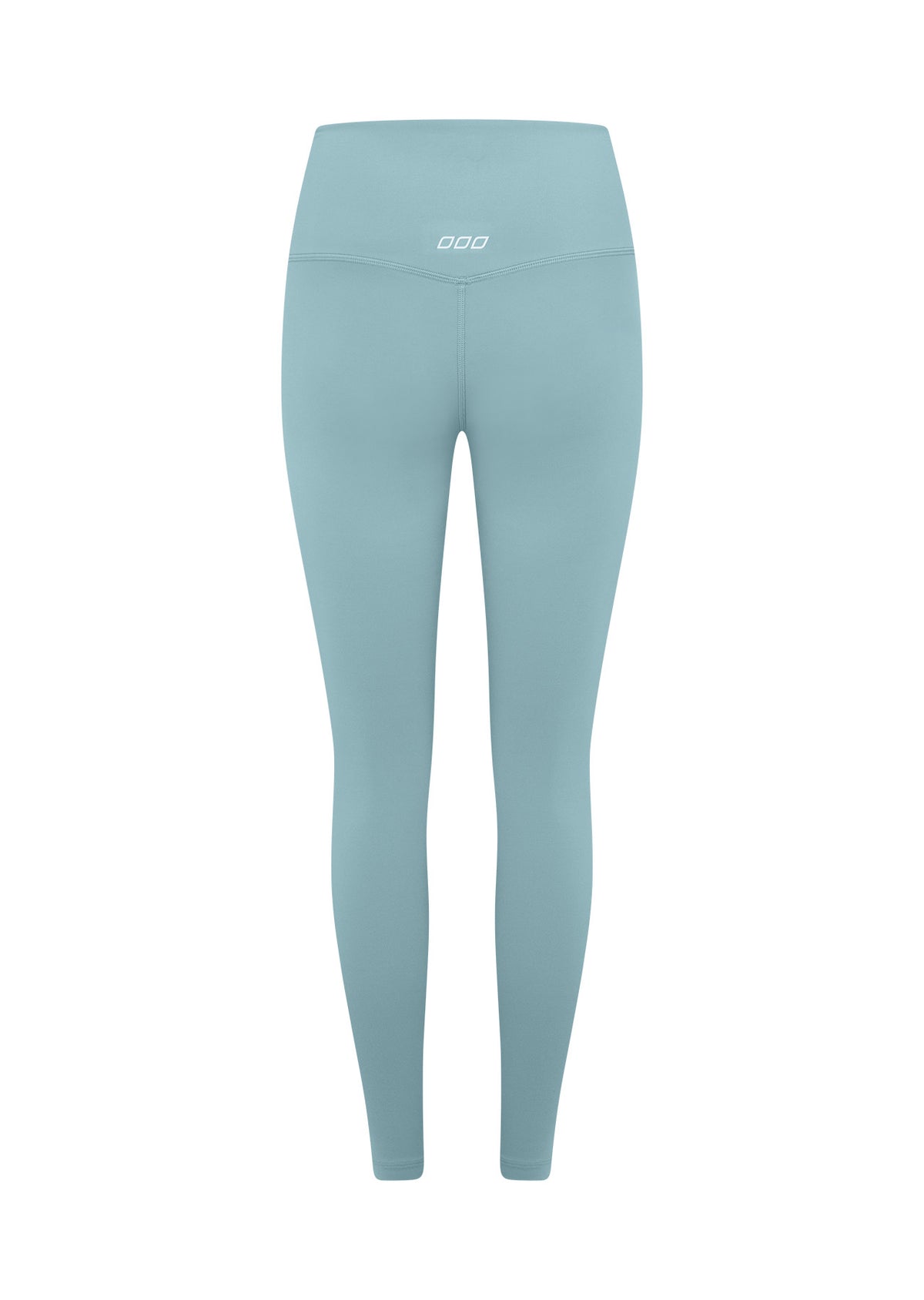 Lorna Jane Hi-Fold Lotus No Chafe Aloe Vera Ankle Biter Leggings - Voyage Blue