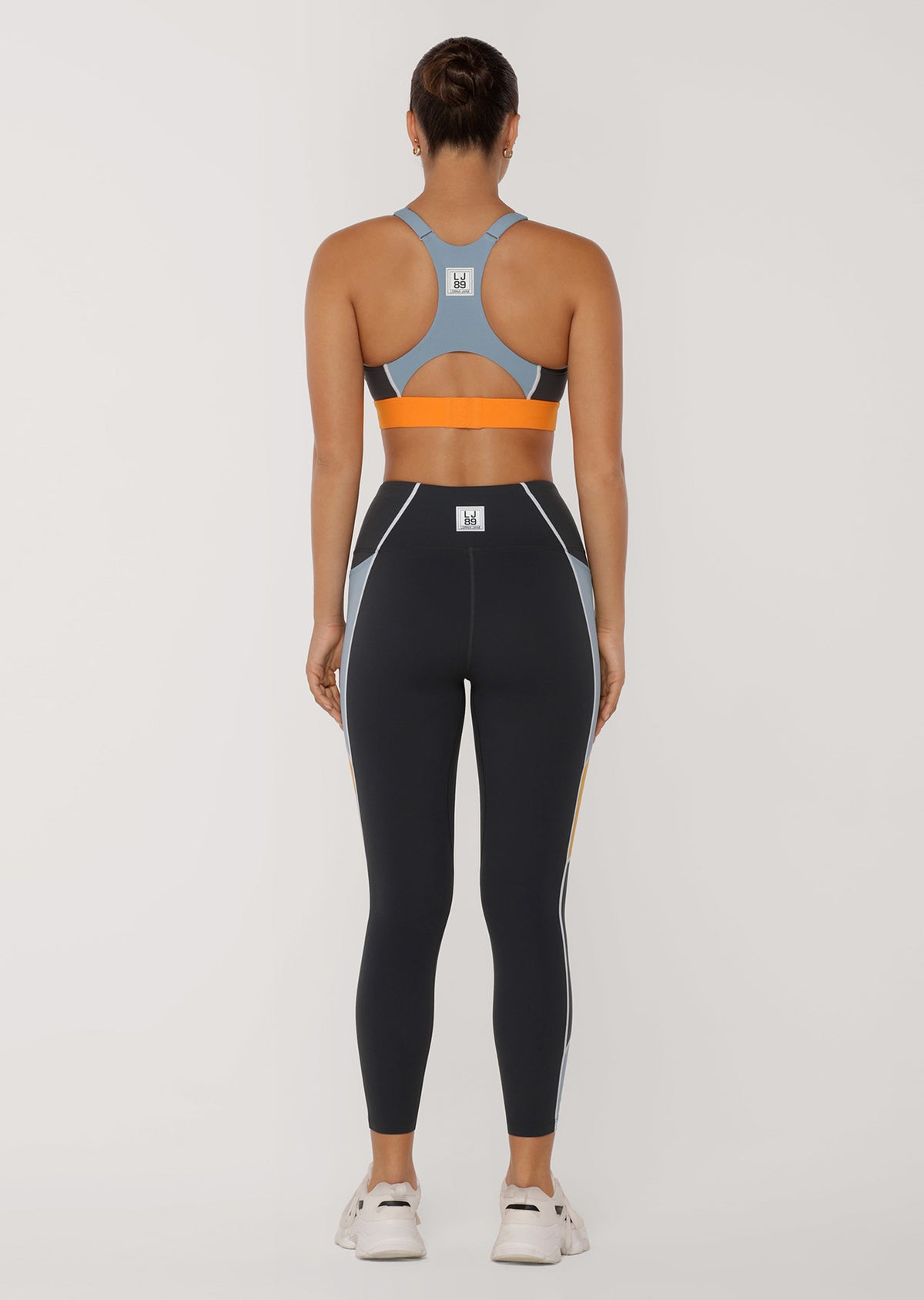 Lorna Jane Enduro No Ride Ankle Biter Leggings - Titanium