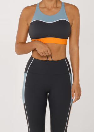 Lorna Jane Enduro No Ride Ankle Biter Leggings - Titanium