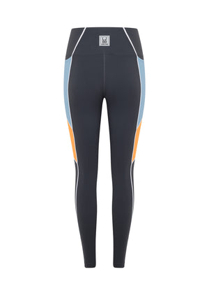 Lorna Jane Enduro No Ride Ankle Biter Leggings - Titanium