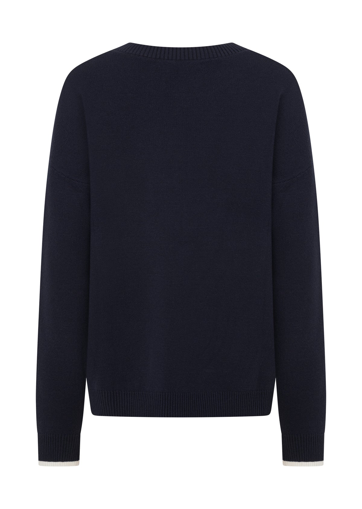 Lorna Jane LJC Classic Knit Jumper - Navy