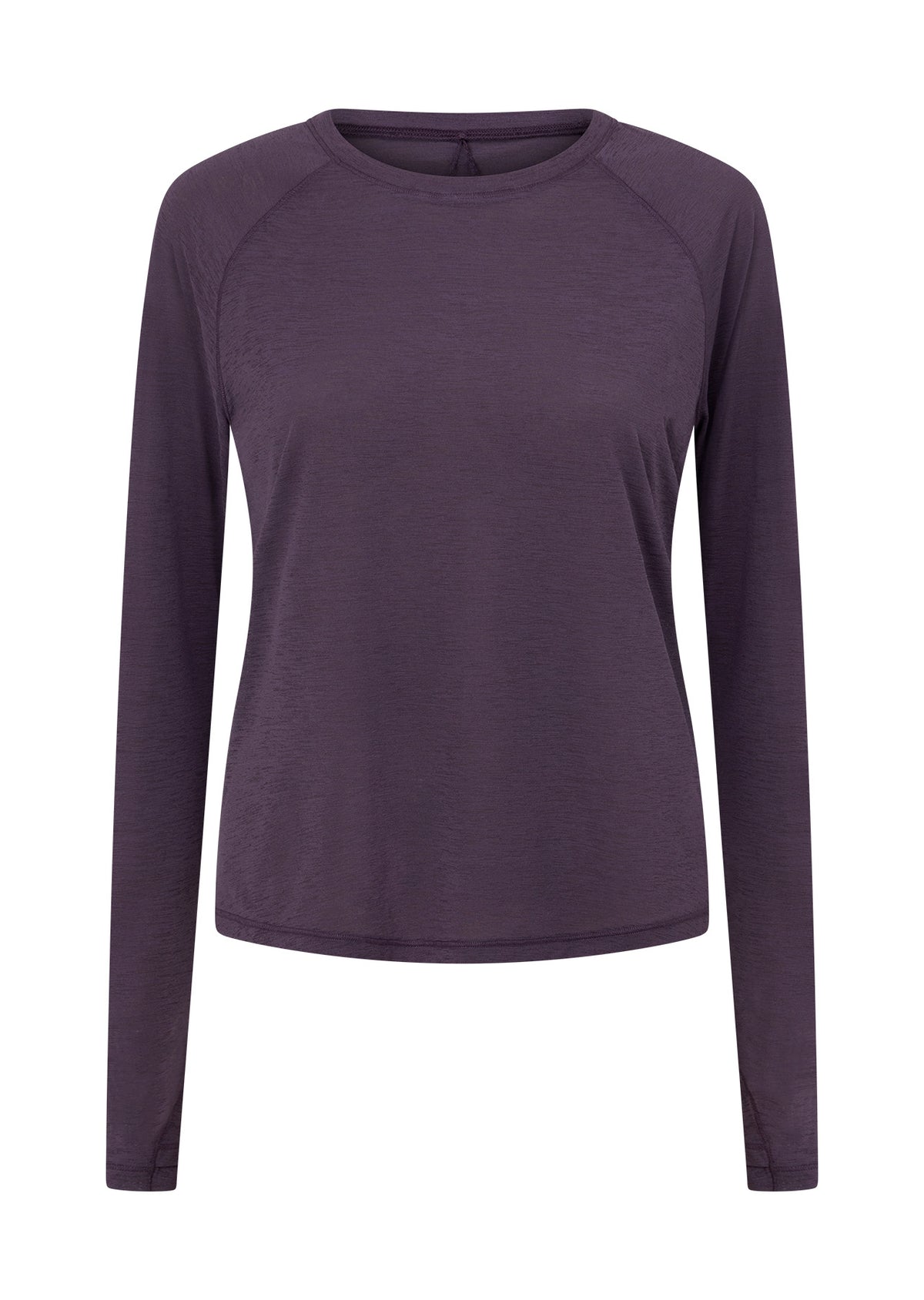 Lorna Jane On The Run Long Sleeve Top - Midnight Plum