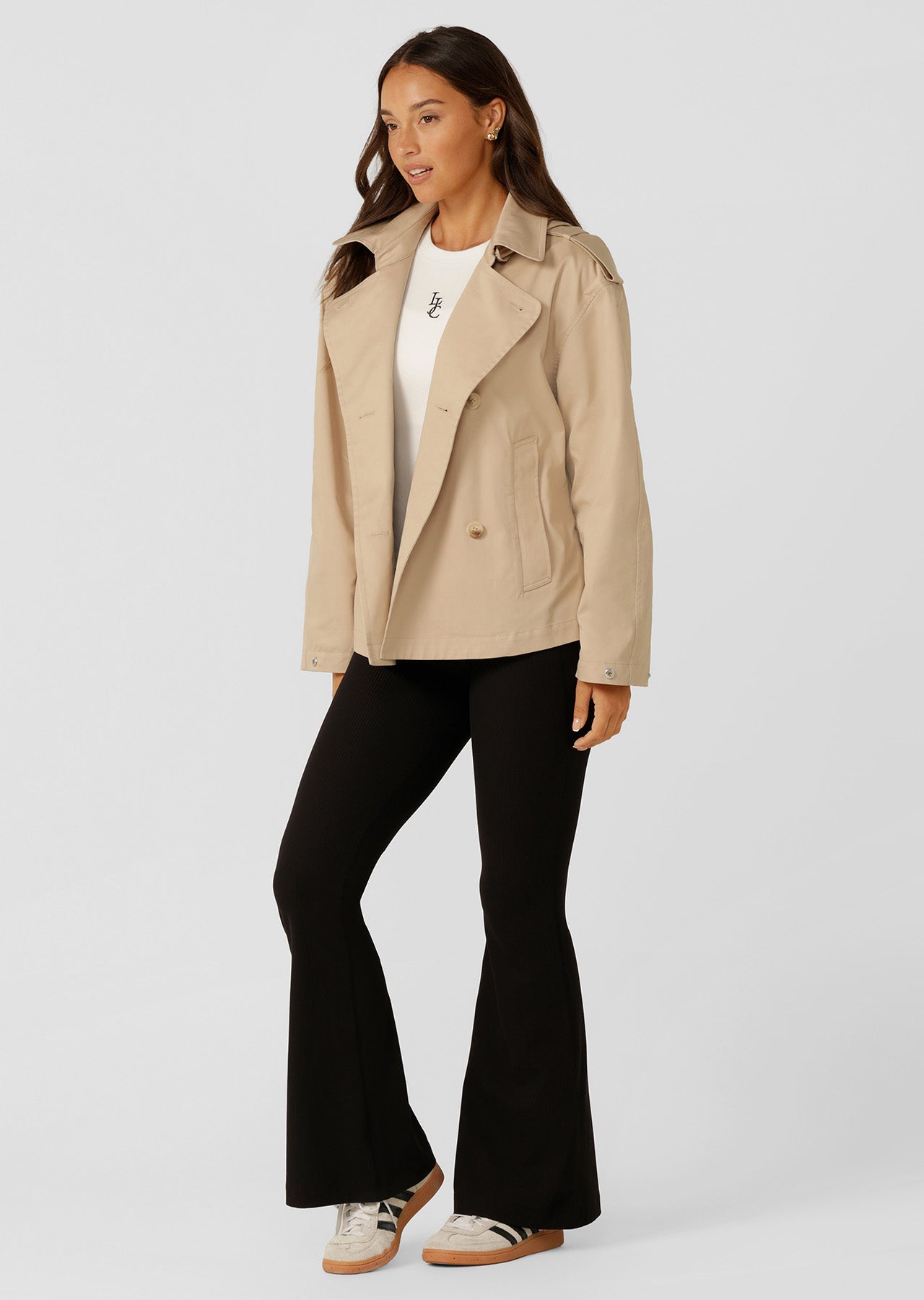 Cropped Sports Trench – Lorna Jane