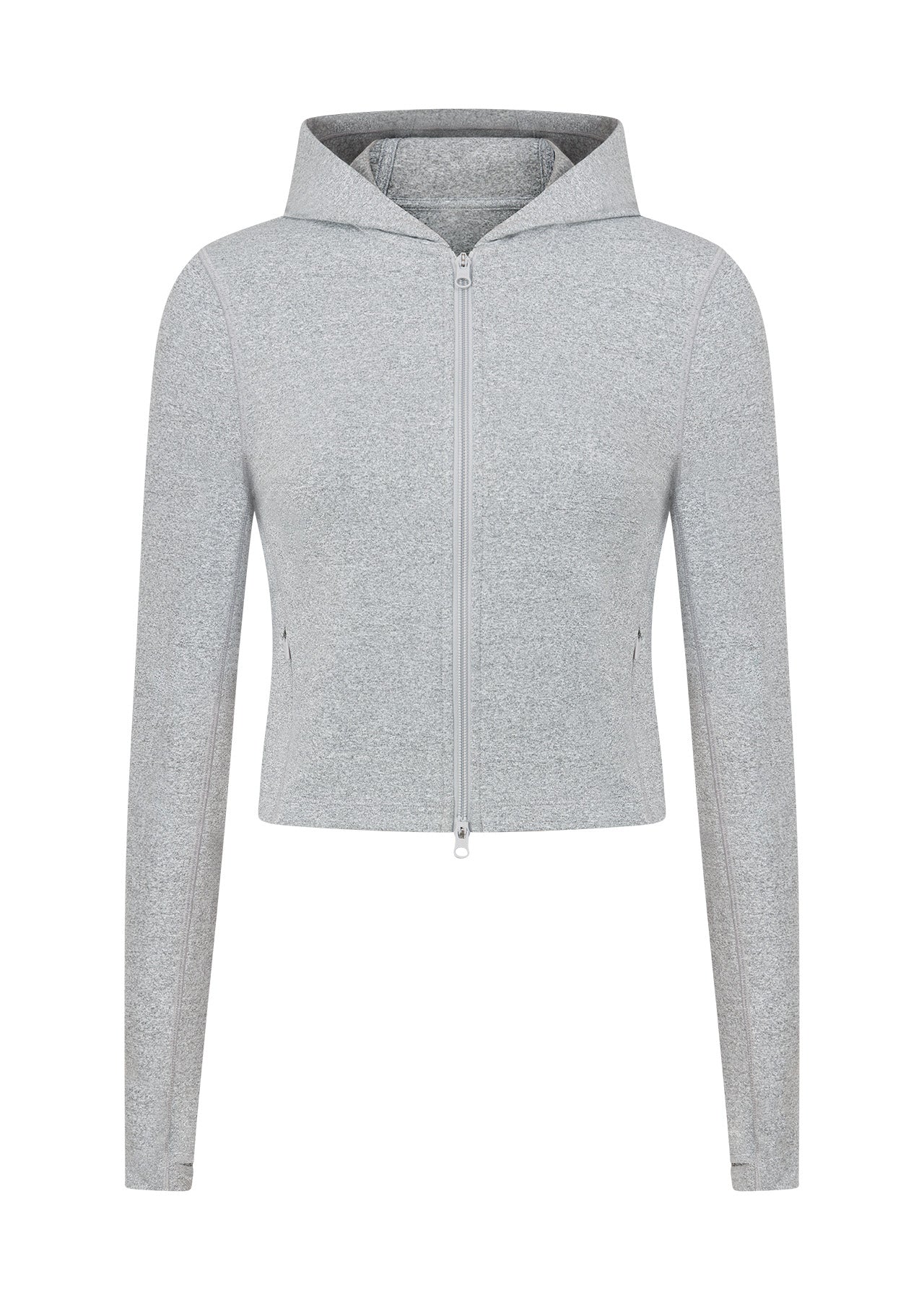 Lorna Jane Soft Touch Warm Up Jacket - Grey Marl