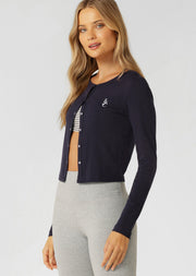 Lorna Jane Love Story Cardigan - Midnight Blue