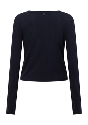 Lorna Jane Love Story Cardigan - Midnight Blue