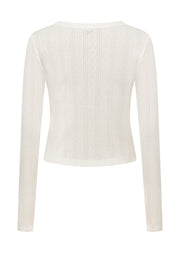 Lorna Jane Love Story Cardigan - Porcelain