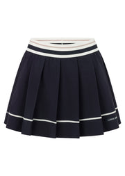 Lorna Jane Horizon Swing Pleat Skort - Midnight Blue