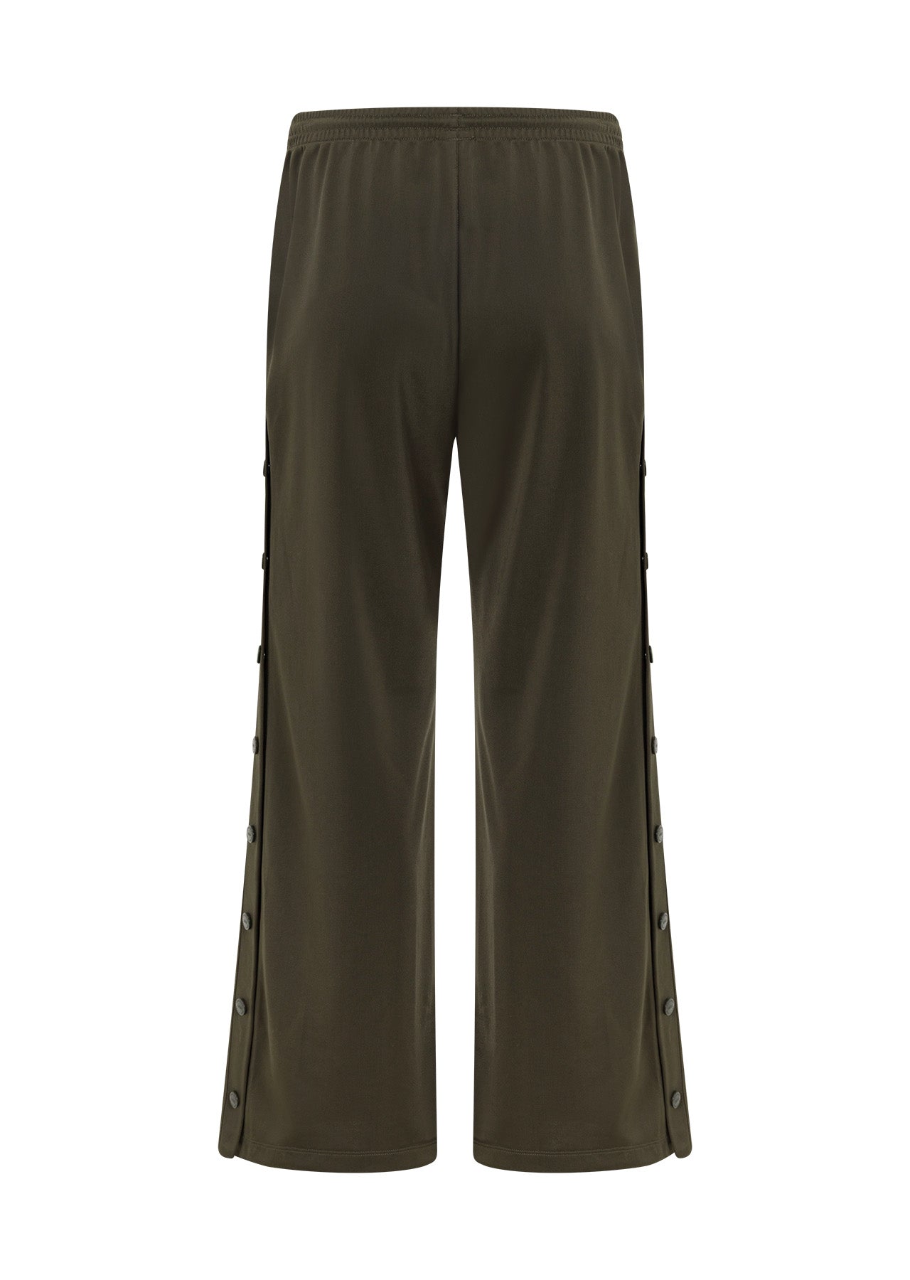 Lorna Jane Retro Snap Pants - Dark Khaki Haze
