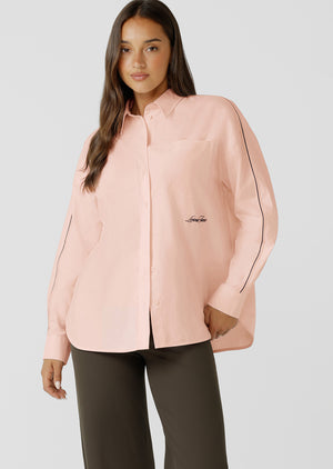 Lorna Jane Daydream Long Sleeve Shirt - Pale Peach