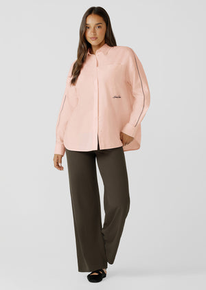Lorna Jane Daydream Long Sleeve Shirt - Pale Peach