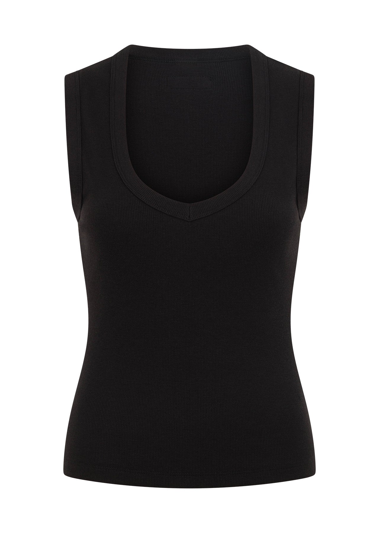 Lorna Jane Define Plunge Neck Tank - Black