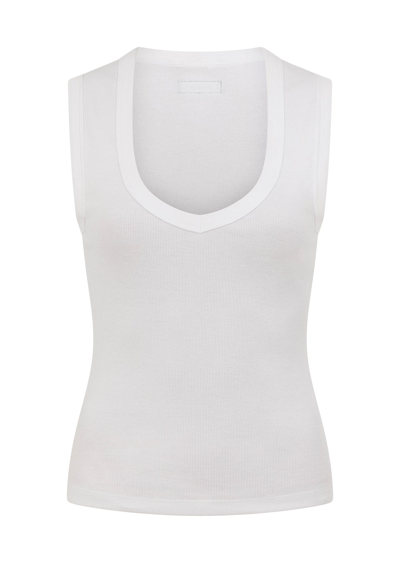 Lorna Jane Define Plunge Neck Tank - White