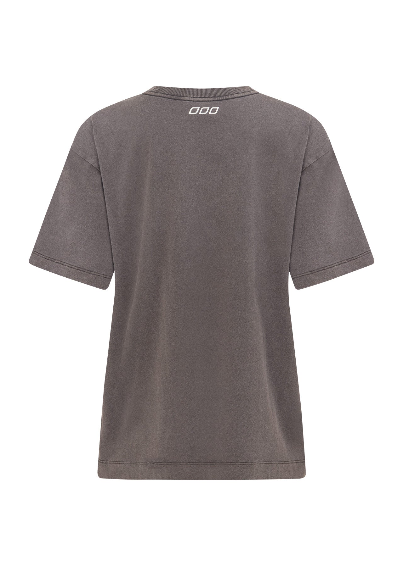 Lorna Jane Motivation Washed T-Shirt - Washed Thunder Grey