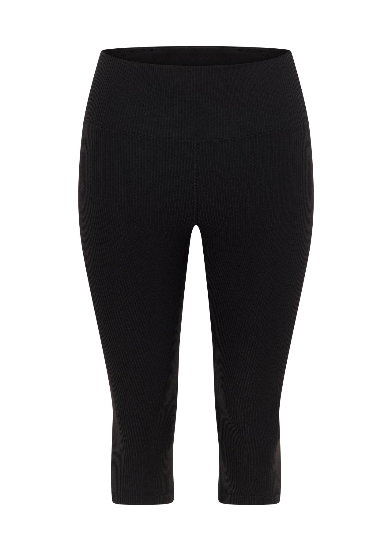 Lorna Jane Irresistible Rib Capri Leggings - Black