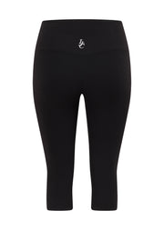 Lorna Jane Irresistible Rib Capri Leggings - Black