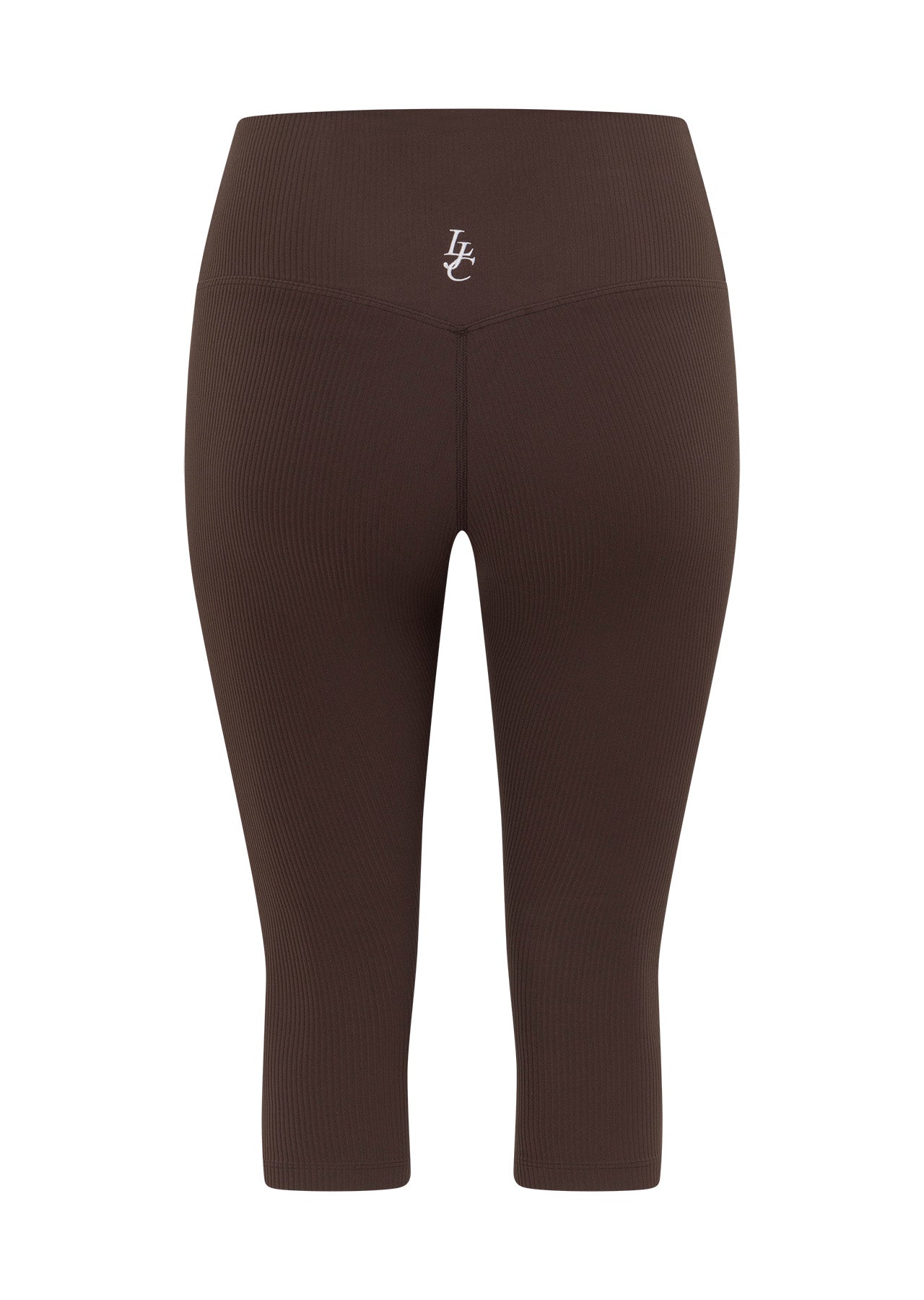 Lorna Jane Irresistible Rib Capri Leggings - Volcano