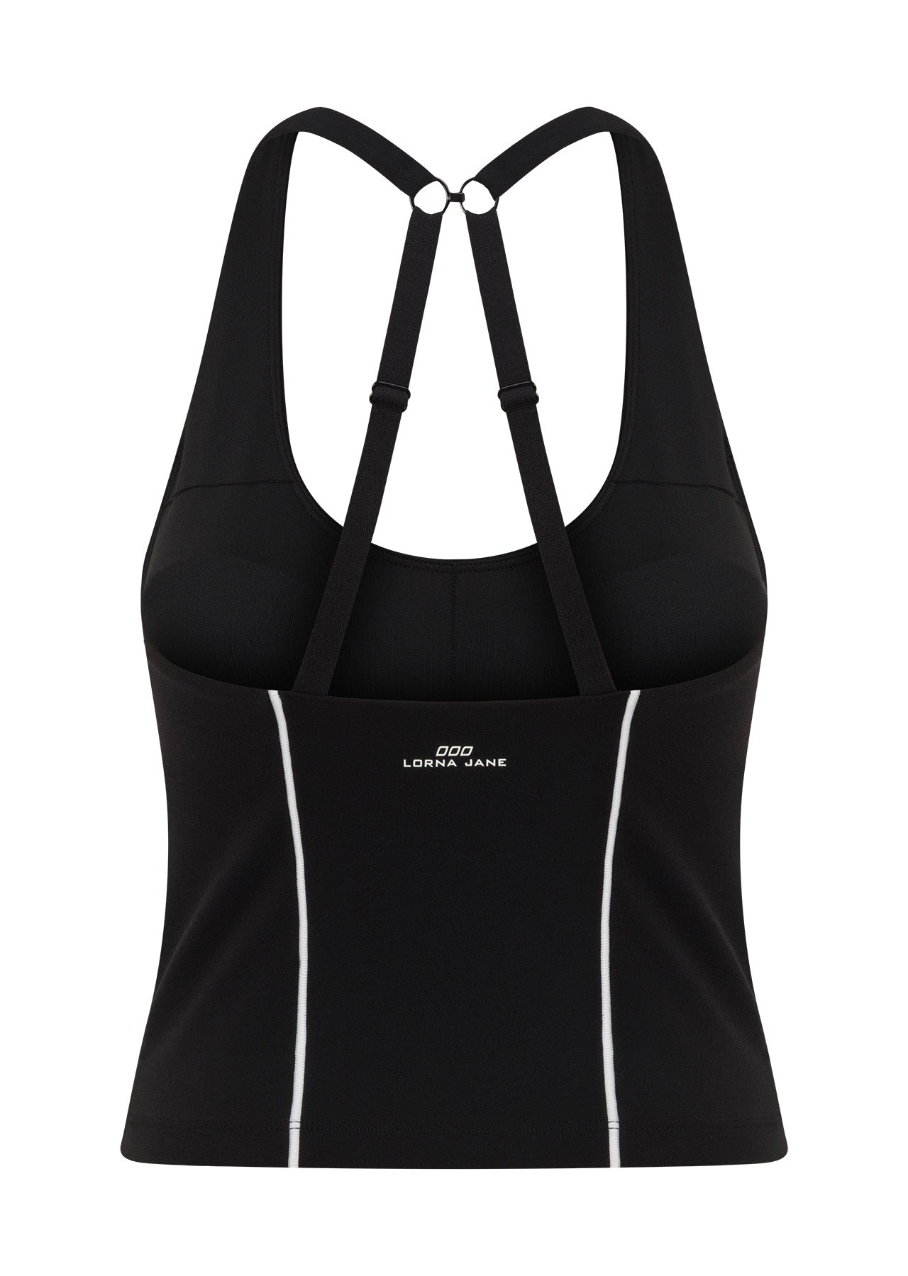 Lorna Jane Total Eclipse Bra Tank Combo - Black