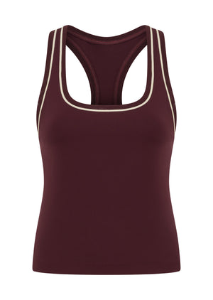 Lorna Jane All Star Active Tank - Plum Red