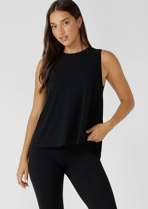 Lorna Jane Sheer Bliss Active Tank - Black