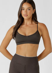 Lorna Jane Rise And Shine All Day Sports Bra - Volcano